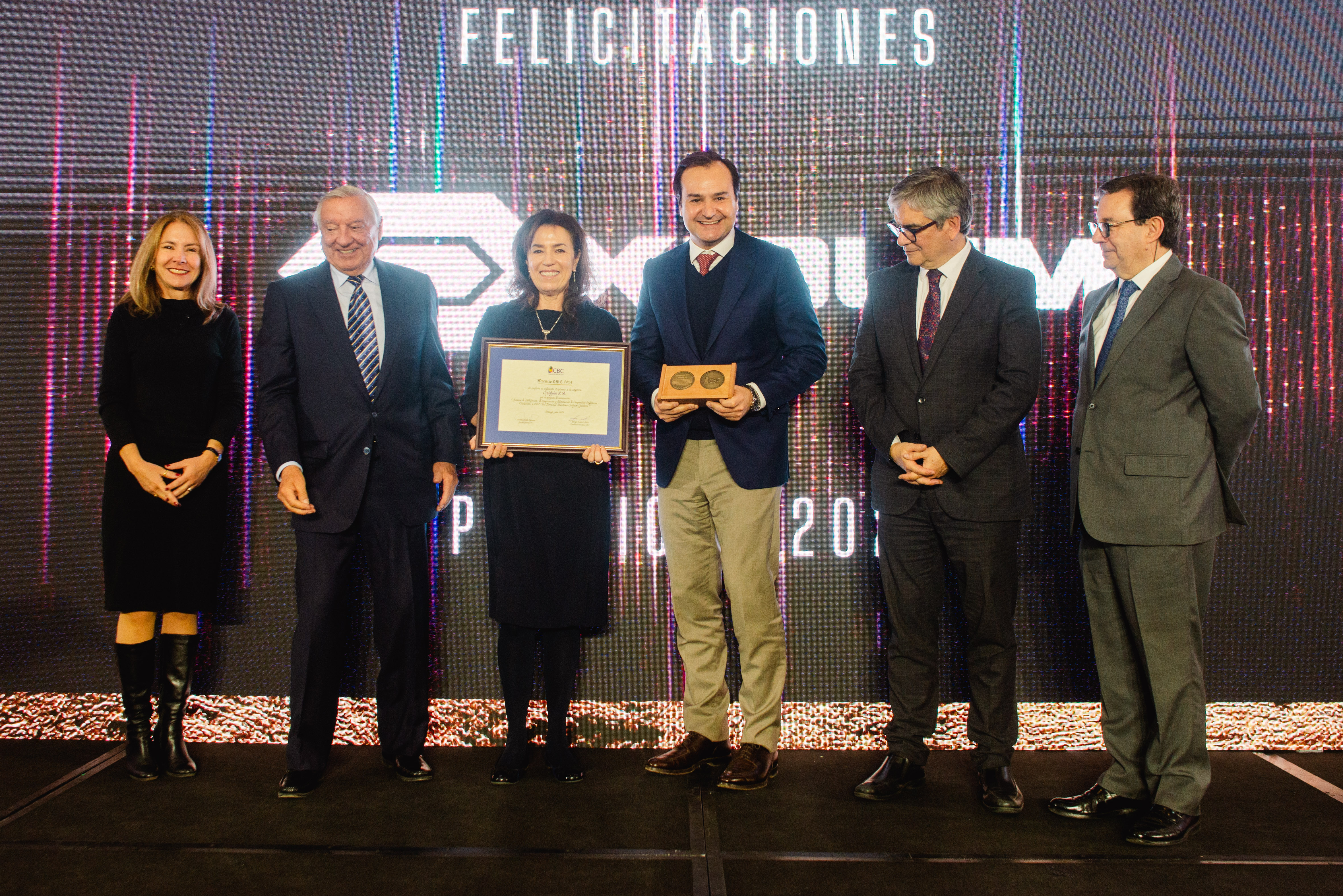 Imagen de premiación